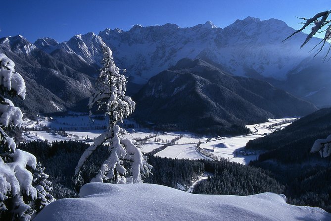 3-Hour Guided Snowshoeing Adventure in the Slovenian Alps - Looking for tracks in the snow