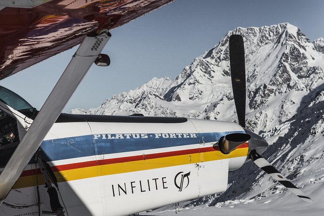 55 minute Grand Circle Ski Plane - Crossing the Main Divide to Fox and Franz Josef