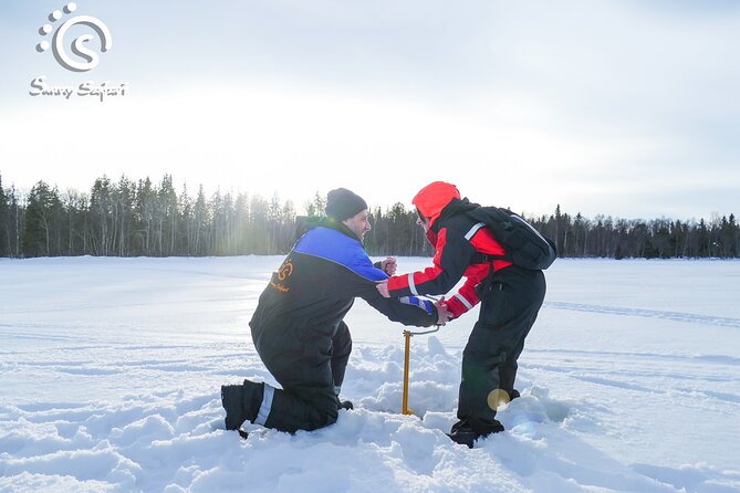Arctic Ice Fishing by Snowshoe - Key points to know