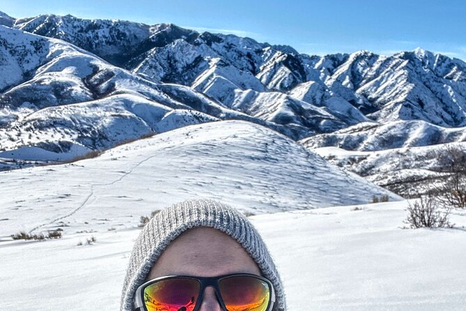 Backcountry snowshoeing in pristine Utah mountains - Who will enjoy this most
