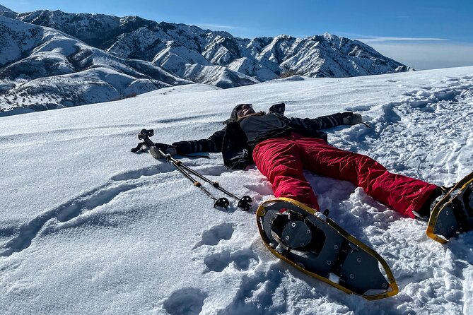 Backcountry snowshoeing in pristine Utah mountains - Local stories make the quiet feel less empty