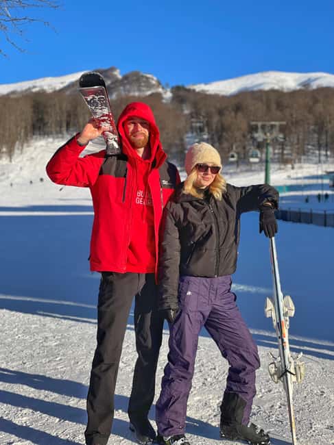 Borjomi & Bakuriani ski & snow group tour from Kutaisi - 07:30 pickup and the road from Kutaisi