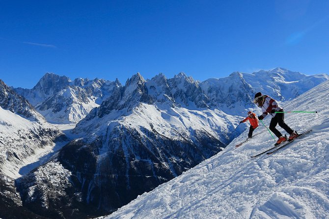 Chamonix Ski Day from Geneva with Optional Aiguille du Midi - Ski time is shorter than the ten-hour headline suggests