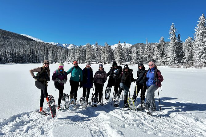 Colorado Snowshoeing Adventure in the Rocky Mountains - Hot drinks and cookies make the break count