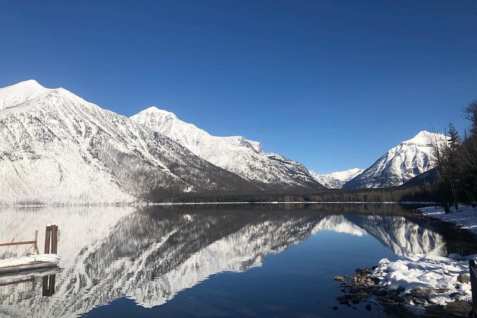 Combo: Scenic Drive & 2hr Snowshoeing Tour in Glacier National Park - Belton Bridge gives you a quick river view