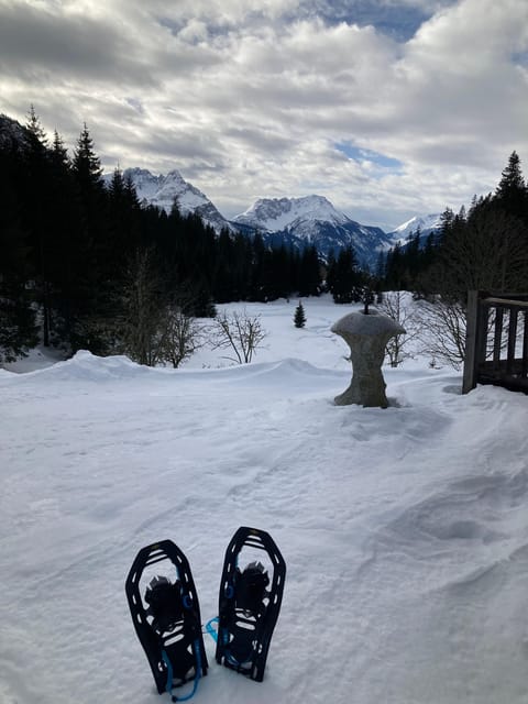 Ehrwald: Zugspitze Snowshoe Hiking Tour with Mountain Views - Climbing for the Zugspitze views