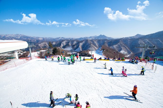 Elysian Gangchon Winter Ski + Eobi Ice Valley Day Tour fr Seoul - Four ways to use your resort time