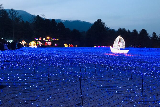 Eobi Ice Valley / Elysian Ski Resort / Nami Island - Nami Island: trees, paths, and winter photographs