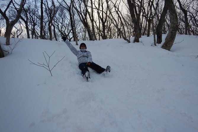 First snow play & snowshoe - What the two-hour outing is likely to feel like