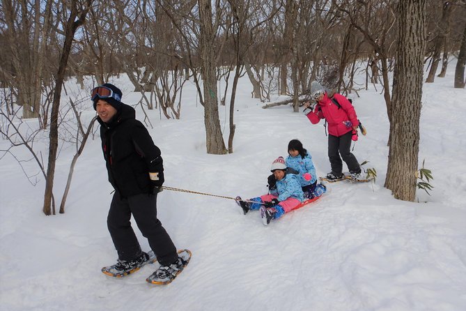 First snow play & snowshoe - Who will enjoy this outing most