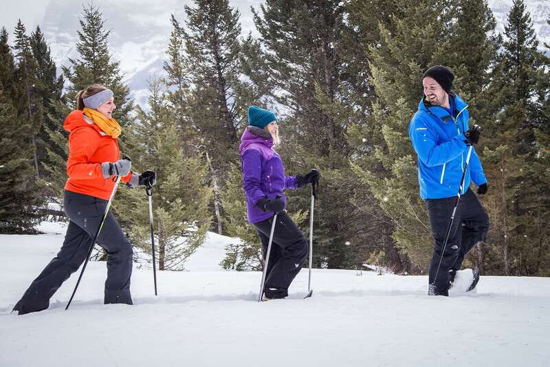 From Banff: Snowshoeing Tour in Kootenay National Park - Crossing the Frozen Vermilion River