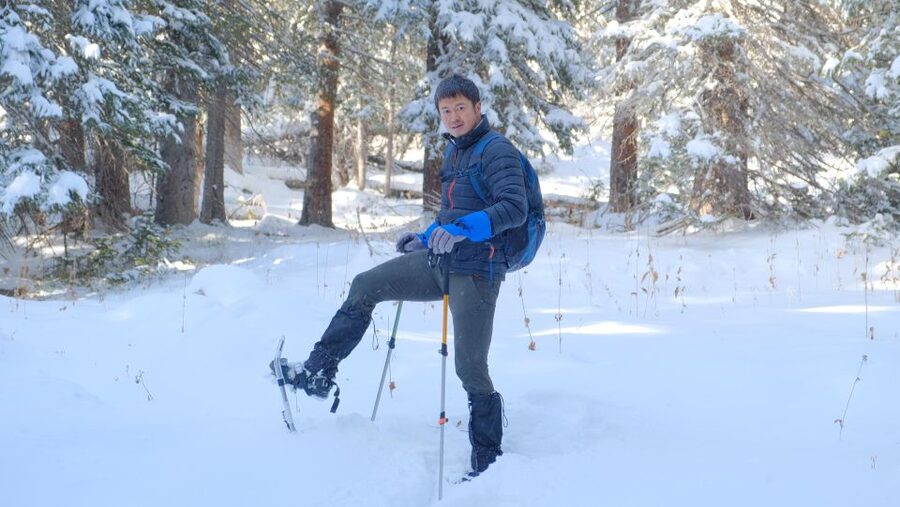 From Denver: Snowshoeing in Rocky Mountains - A full winter walk, not a quick photo stop
