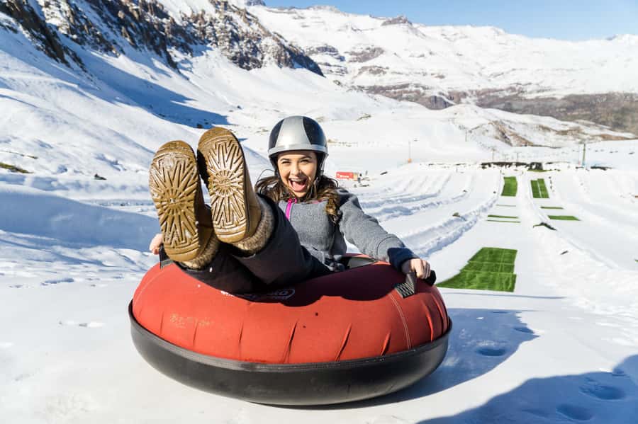 From Santiago: Farellones Park Resort Entry & Ski Classes - Farellones at 2,400 Meters