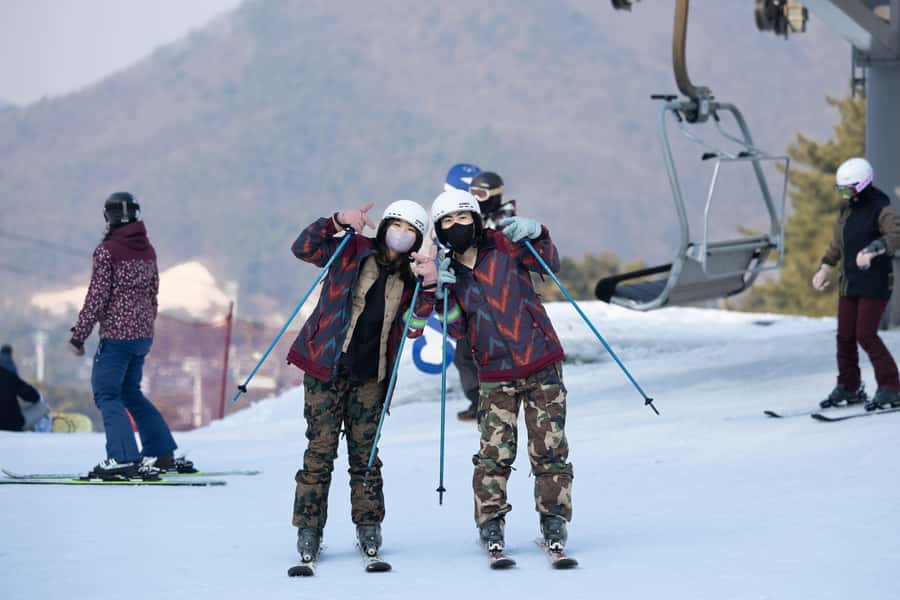 From Seoul: Korea Ski Tour - Jisan Forest Resort - The ride to Jisan Forest Resort