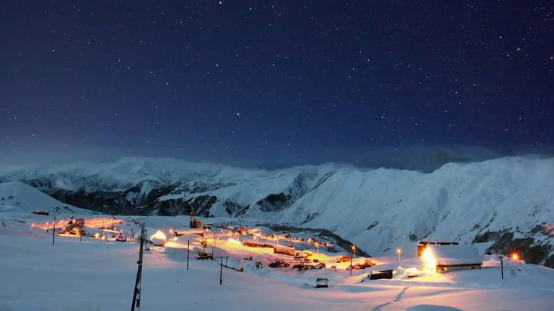 From Tbilisi: Full-Day Gudauri Ski Resort Day Trip - Ananuri Fortress adds a historic pause