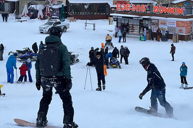From Tbilisi to Gudauri Ski Resort, Zhinvali, Ananuri Day Trip - The black and white rivers at the Aragvi stop