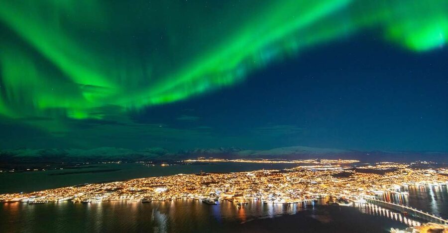 From Tromsø: Evening Fjellheisen Snowshoe Hike and Cable Car - Returning by cable car and shuttle