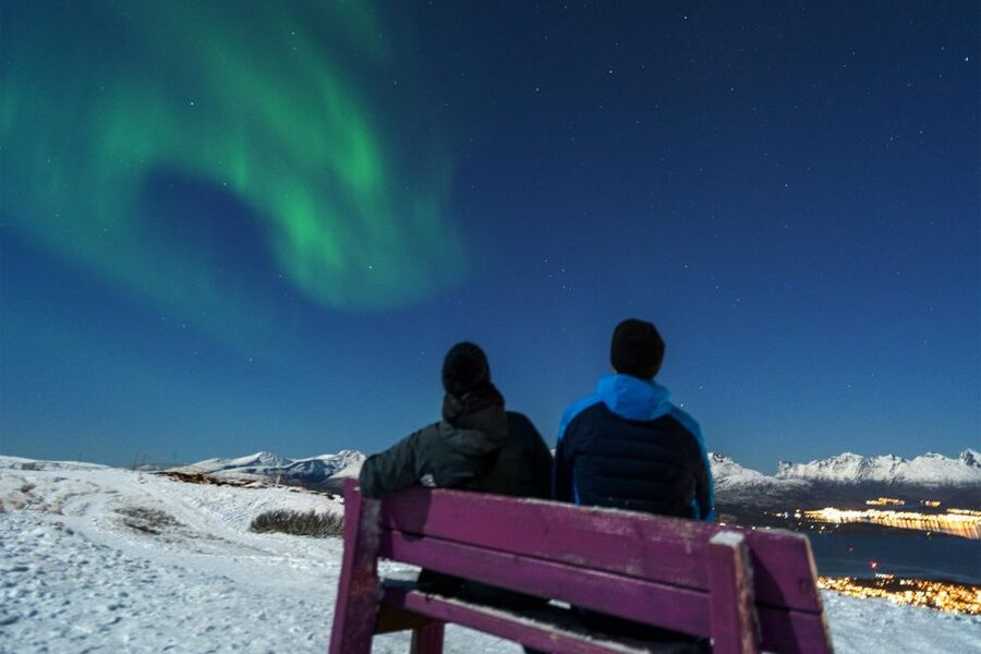 From Tromsø: Evening Fjellheisen Snowshoe Hike and Cable Car - Riding Fjellheisen to 421 meters