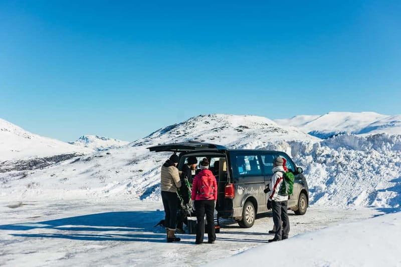 From Tromsø: Snowshoeing Hike with Picnic Lunch and Photos - Photos that leave you free to enjoy the walk