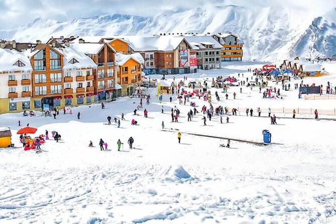 Gudauri Ski Resort Private Day Tour from Tbilisi Snow Adventure - A quick pause beside the Aragvi River
