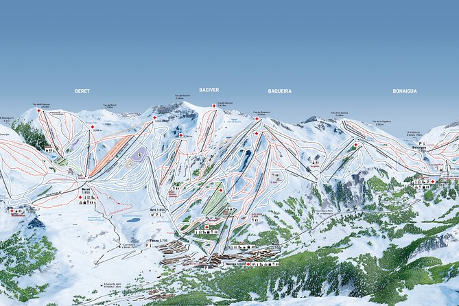 Guided Ski Activity in Leida Equipment and Ski pass Included - Key points at a glance