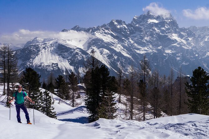 Guided Snowshoeing Day to Discover the Dolomites - A quiet way to see the Dolomites in winter