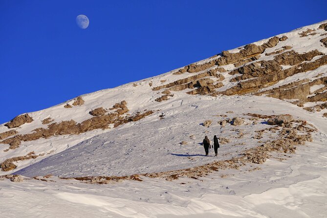Guided Snowshoeing Day to Discover the Dolomites - Learning to walk on snow before the route begins