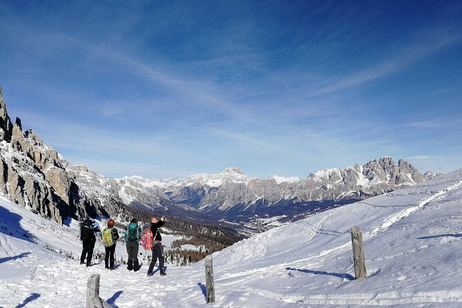 Guided Snowshoeing Day to Discover the Dolomites - Returning as the light fades