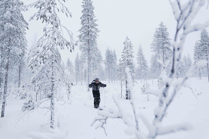 Half-Day Backcountry Skiing Tour in Levi with Photography Guide - Getting used to backcountry skis