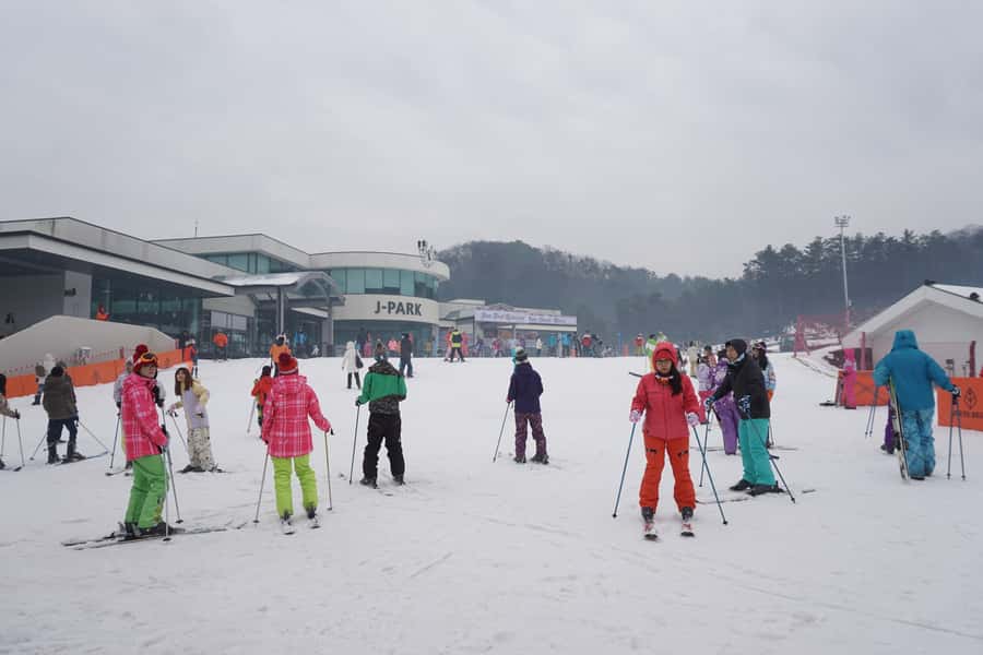 Jisan Forest Resort: Ski Full-Day Tour or Shuttle from Seoul - Choosing the basic ski tour