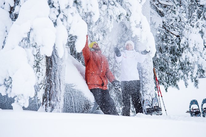 Korouoma Canyon Snowshoe Trip - The outdoor lunch is part of the experience