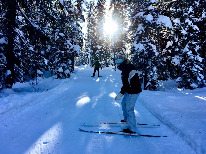 Lake Louise: Cross Country Skiing Lesson with Tour - From lesson to a two-hour tour