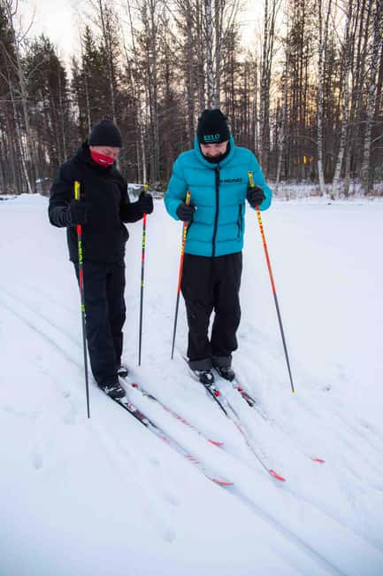 Levi: Cross-Country Skiing Experience - From Open Ice to Quiet Forest