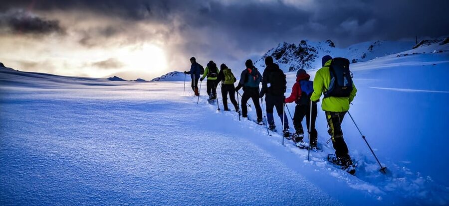 Lofoten: Half Day Snowshoe Tour - Weather is part of the show, and part of the challenge