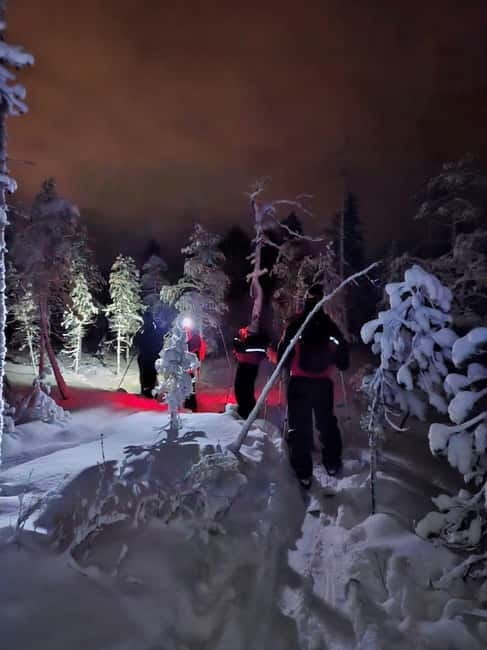 Luosto: Private Sliding Ski Adventure with Local Guide - What the 2.5-hour route feels like