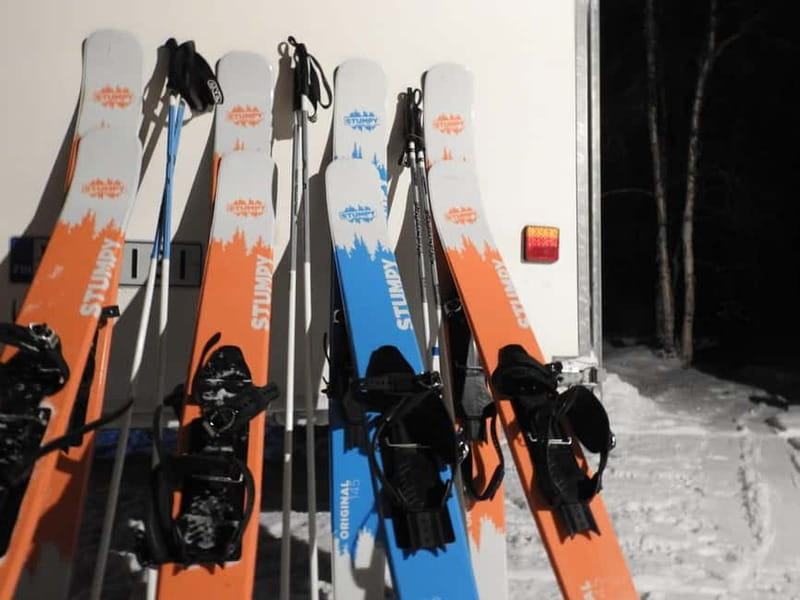 Luosto: Private Sliding Ski Adventure with Local Guide - Practical limits to keep in mind