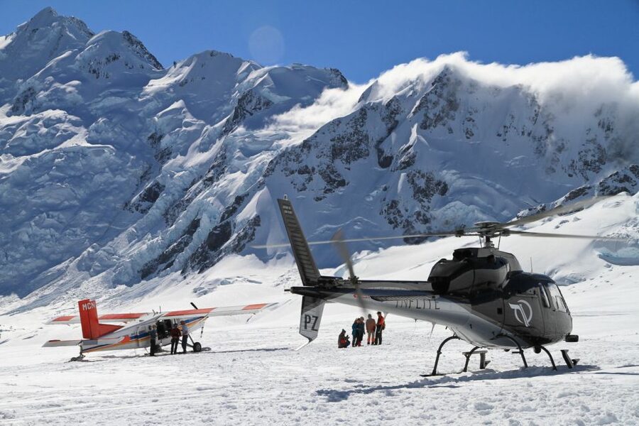 Mount Cook: Ski Plane and Helicopter Glacier Combo Flight - Weather is part of the adventure