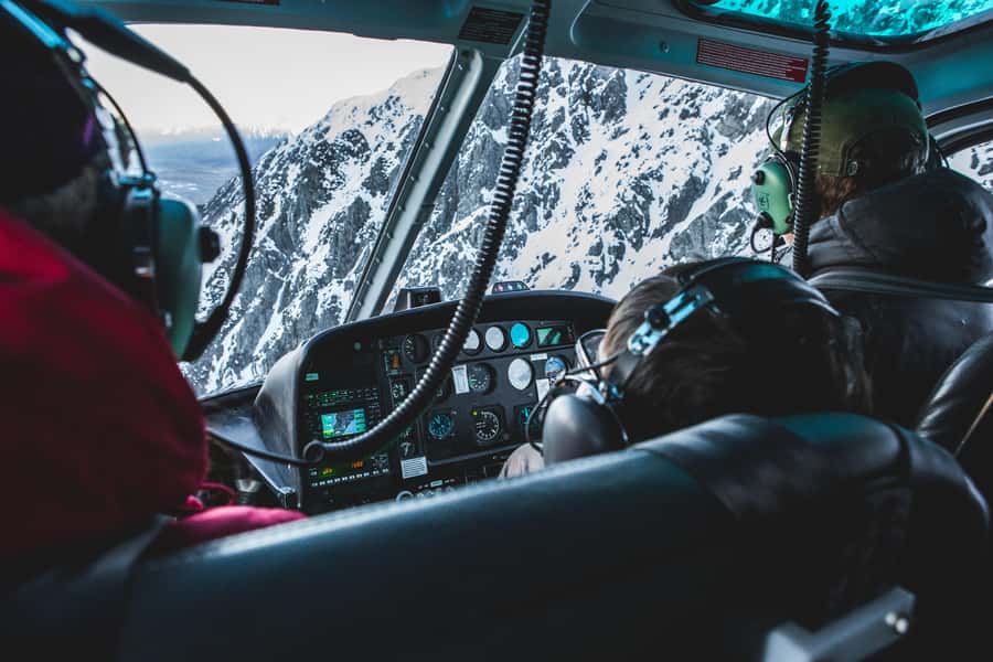 Mt Cook: 55-Minute Scenic Flight in Helicopter or Ski Plane - Fox and Franz Josef Glaciers from above