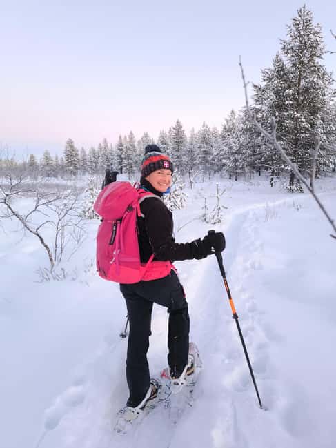 Muotkantunturi Park, Inari - Snowshoeing Experience - Into the frozen forest and open hills