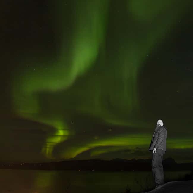 Narvik: Snowshoeing under the Arctic Lights - Leaving Narvik Town Square for the snowy hills