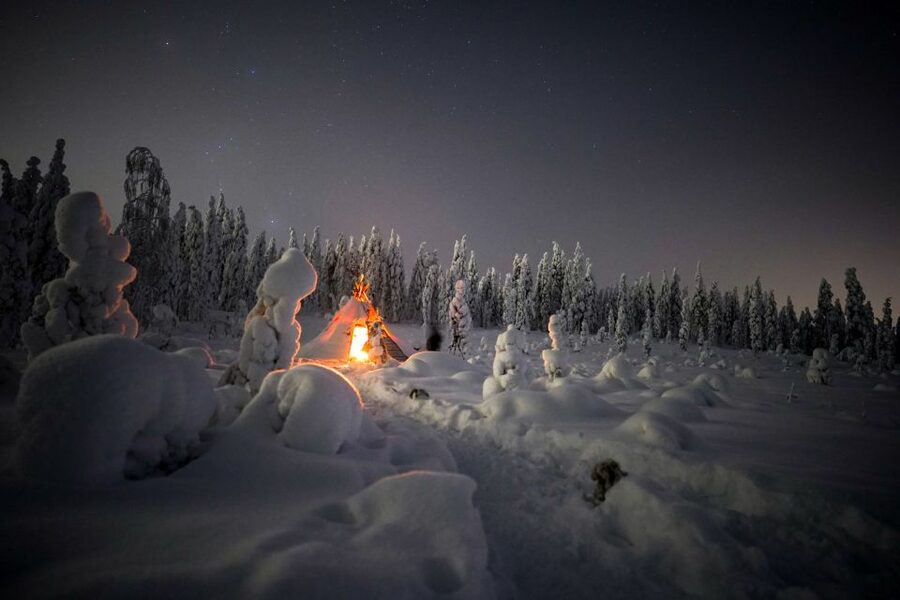 Night Snowshoeing Adventure under the Northern Lights - Who should book this night walk?