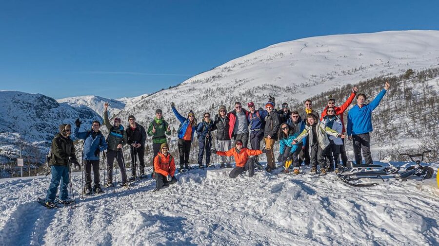 Odda: Trolltunga Winter Hike on Snowshoes - Snow trails, frozen waterfalls, and Tyssebotn