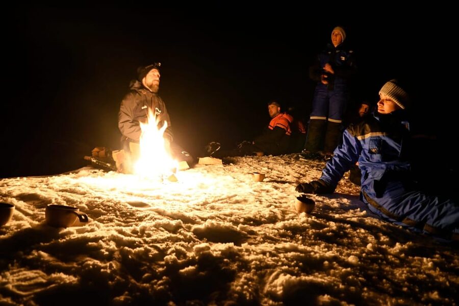 Oslo: Snowshoeing in the Forest with Norwegian BBQ - When the snow does not cooperate
