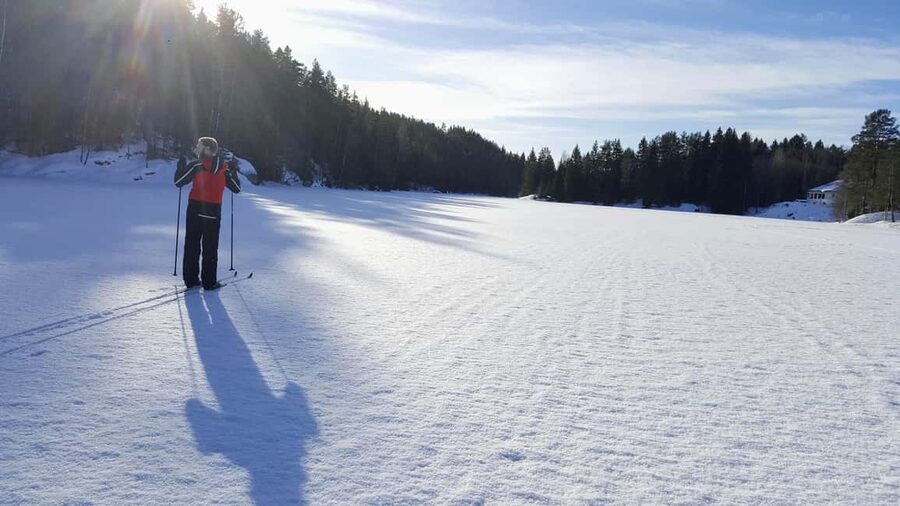 Oslo: Wilderness Skiing Tour with Lunch by the Fire - Forest trails, frozen water, and changing conditions