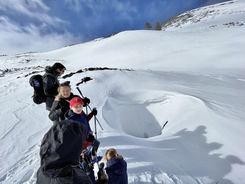 Piano Provenzana: Guided Mt. Etna Snowshoeing Trek - Snow, lava, and the north side of Etna