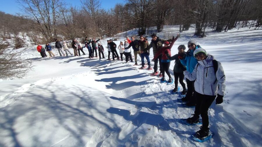 Potenza: Guided Mountain Walking Tour with Snowshoes - Key points at a glance