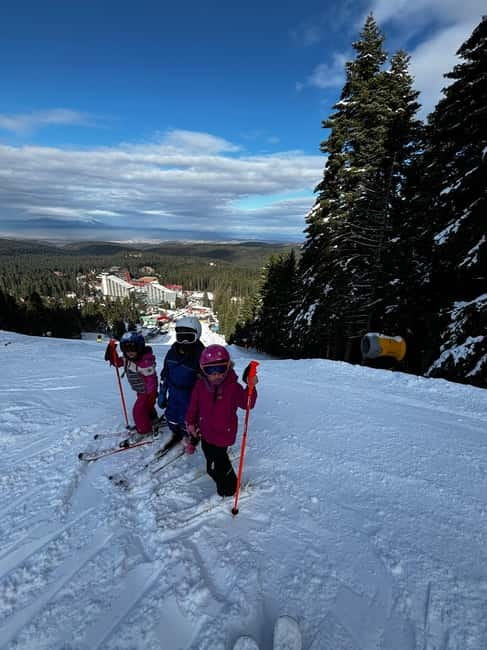 Private-(group) ski or snowboard lessons in Borovets - Skiing or snowboarding for families