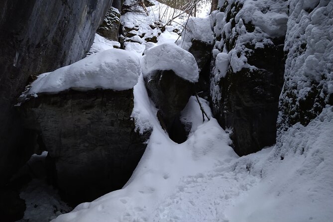 Private Nottawasaga Bluffs Caves Snowshoe, Collingwood/Creemore - Key points at a glance