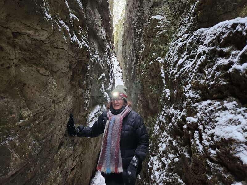 Private Nottawasaga Bluffs Caves Snowshoe-Creemore/Collingwd - What $62 buys you