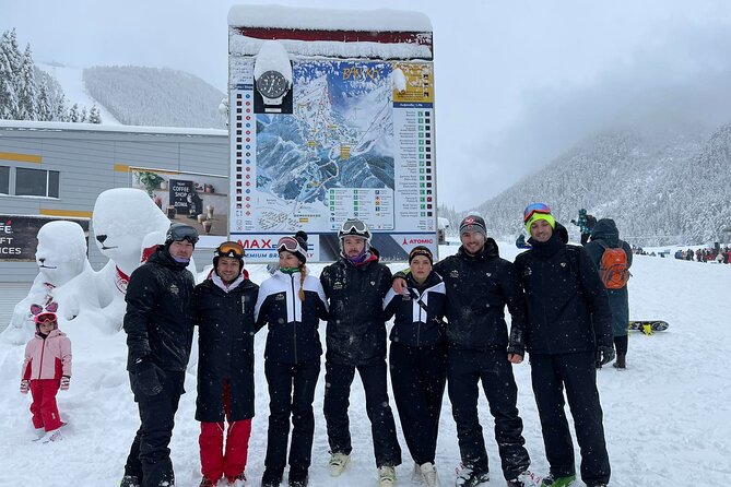 Private Ski and Snowboard lessons in Bansko Bulgaria - Learning to ski at Banderishka Meadow
